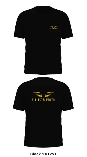 Fit For Faith Store 1 Core Men's SS Performance Tee - 5X1v51