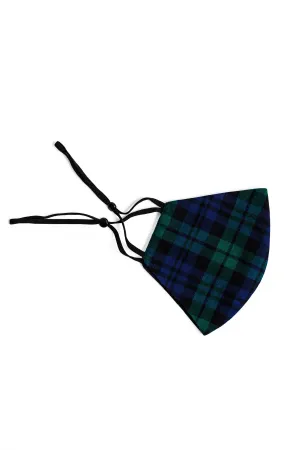 FLANNEL FACE MASK - BLACKWATCH