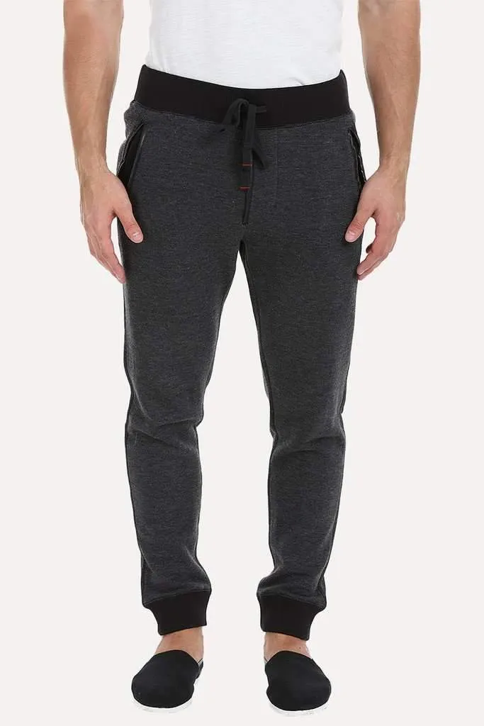 Fleece Poly Blend Cuff Jogger Pants