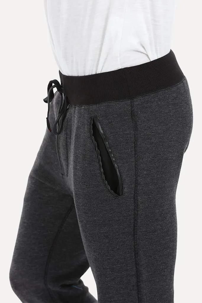 Fleece Poly Blend Cuff Jogger Pants