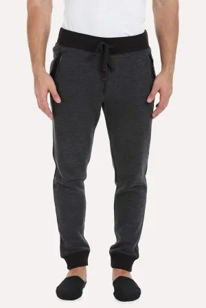 Fleece Poly Blend Cuff Jogger Pants