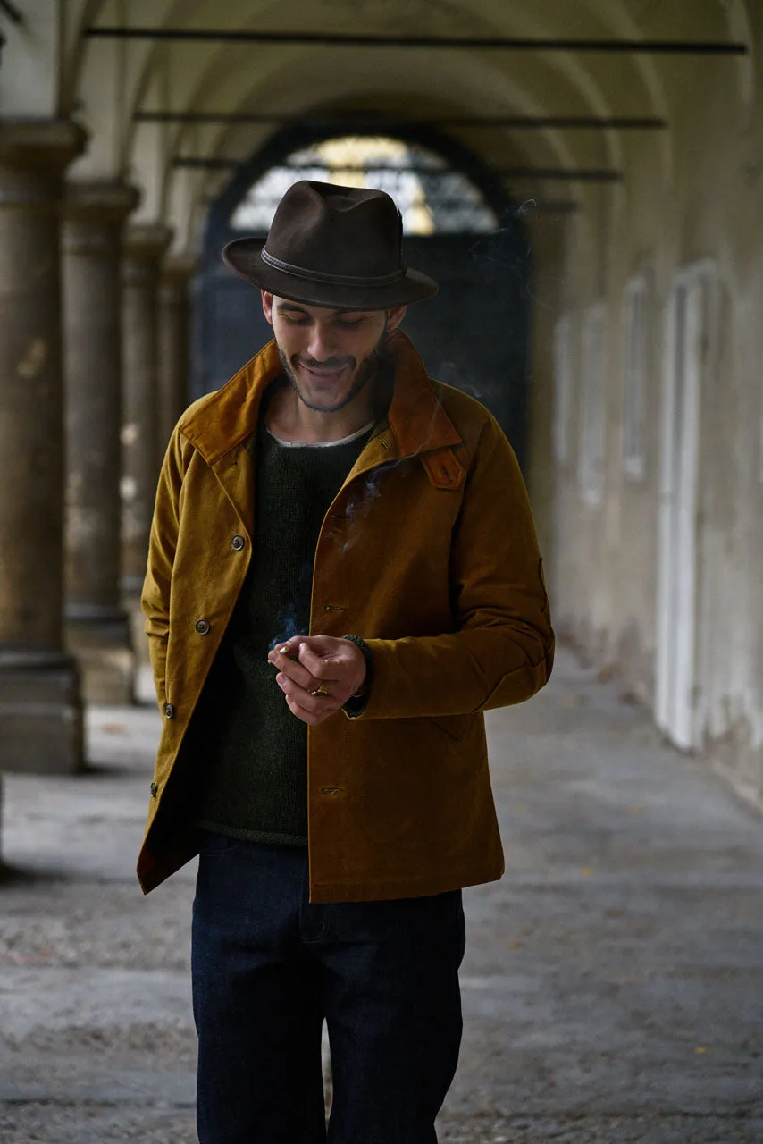 Fleurs de Bagne Le Falot Wax Jacket Gold