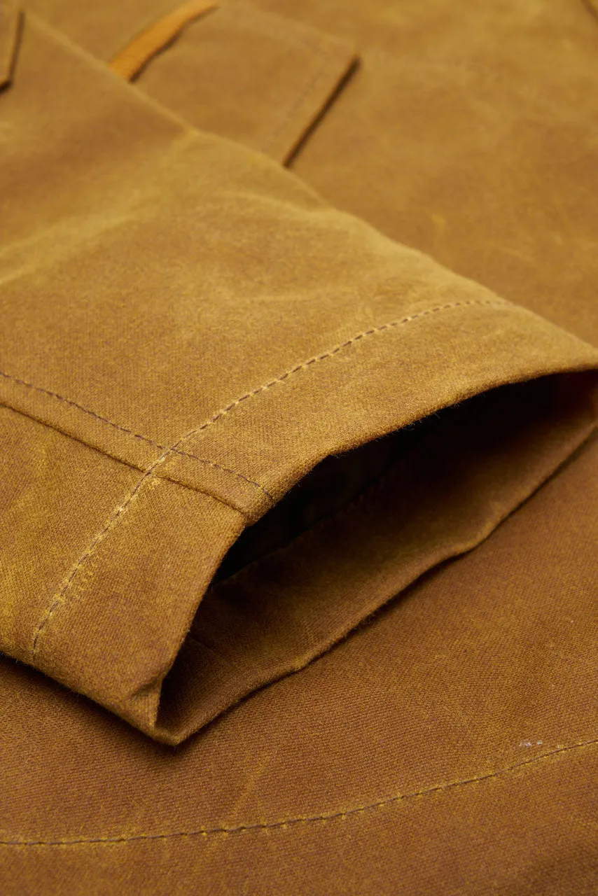 Fleurs de Bagne Le Falot Wax Jacket Gold