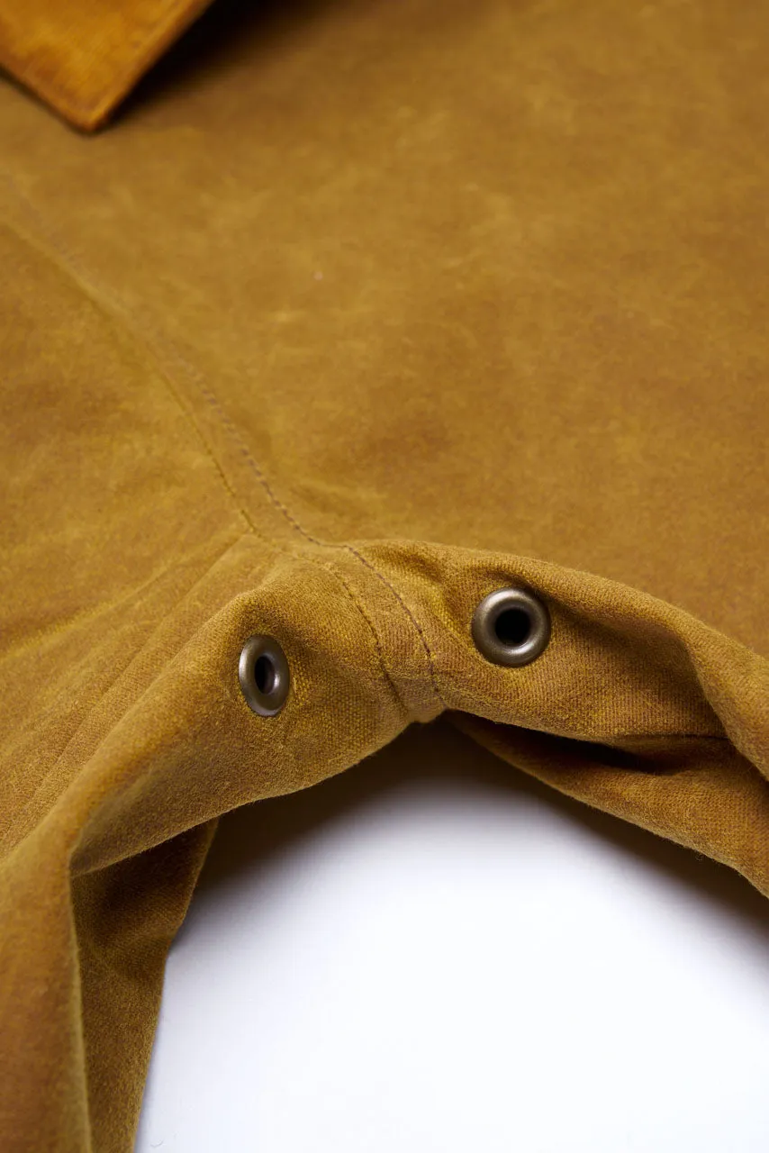 Fleurs de Bagne Le Falot Wax Jacket Gold