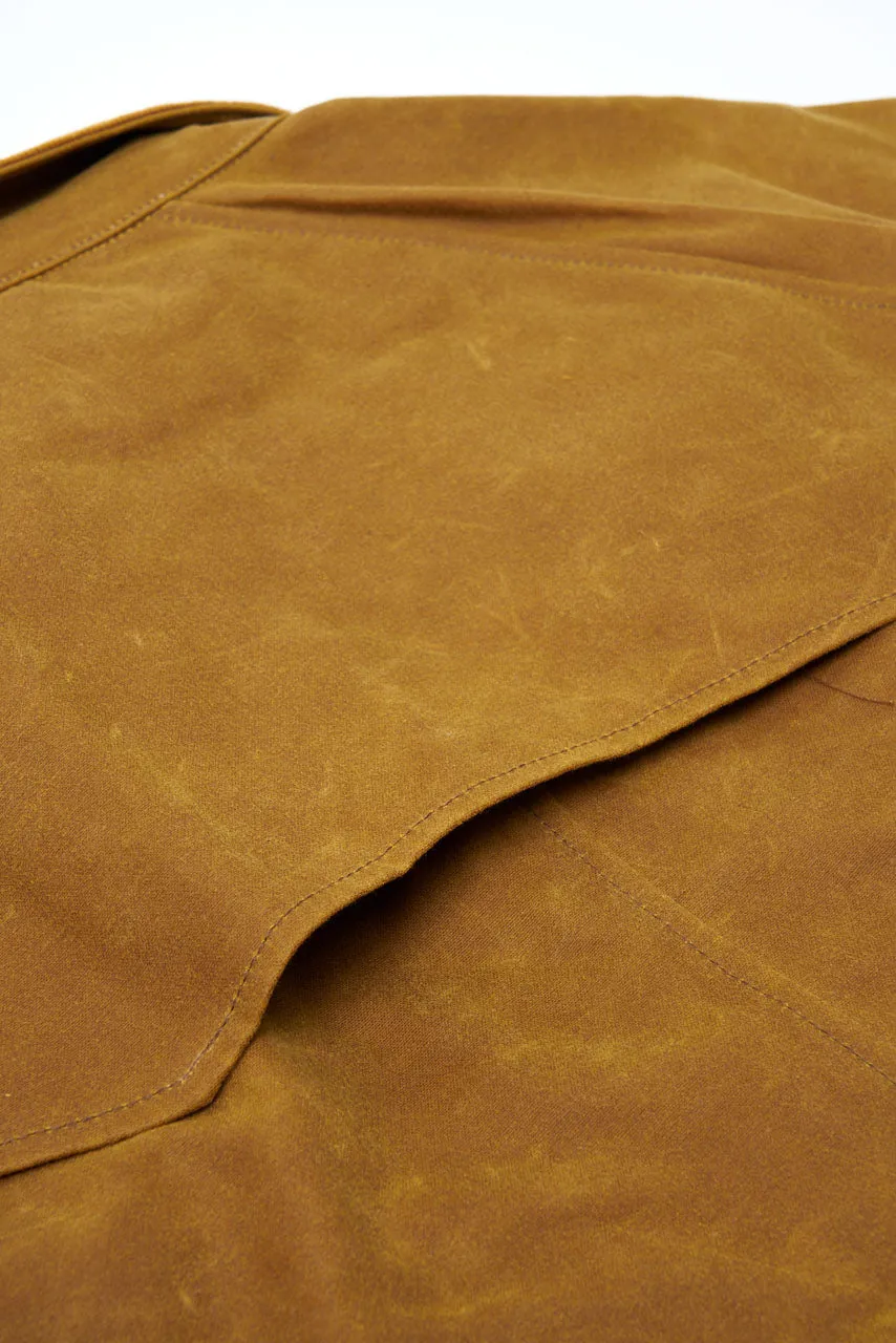 Fleurs de Bagne Le Falot Wax Jacket Gold