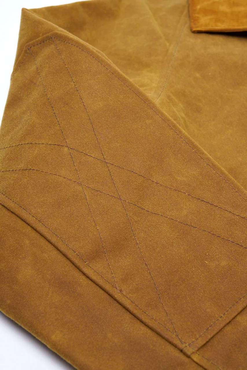 Fleurs de Bagne Le Falot Wax Jacket Gold