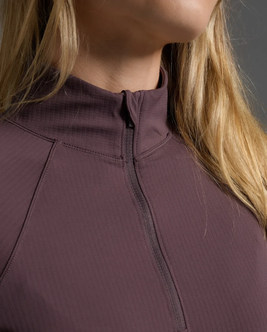 Flex Waffle 1/2 Zip Long Sleeve