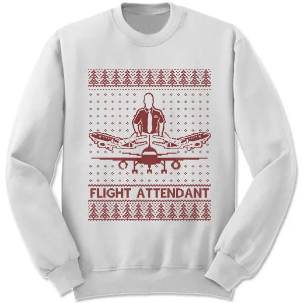 Flight Attendant Christmas Sweatshirt