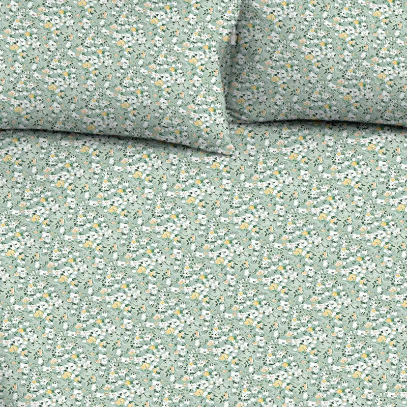 Floral Dream Printed Fitted Sheet