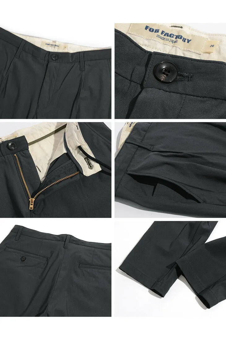 FOB FACTORY / F0455 Departure Relax Trousers