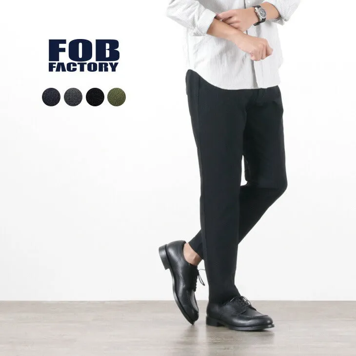 FOB FACTORY / F0455 Departure Relax Trousers