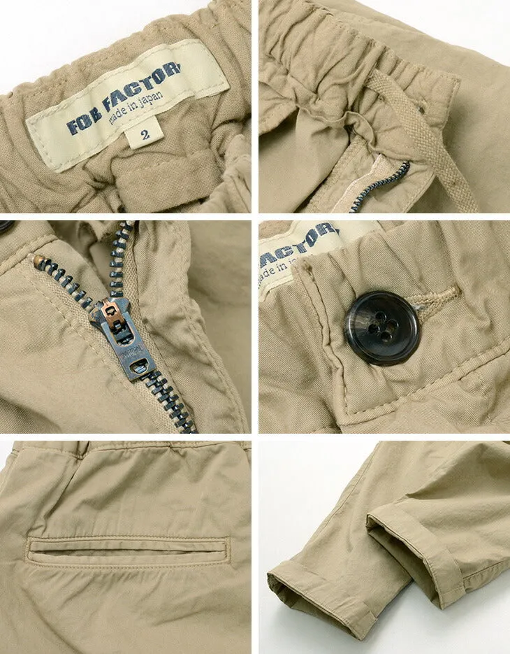 FOB FACTORY / F0471 Sicilian/Stretch Twill Trousers