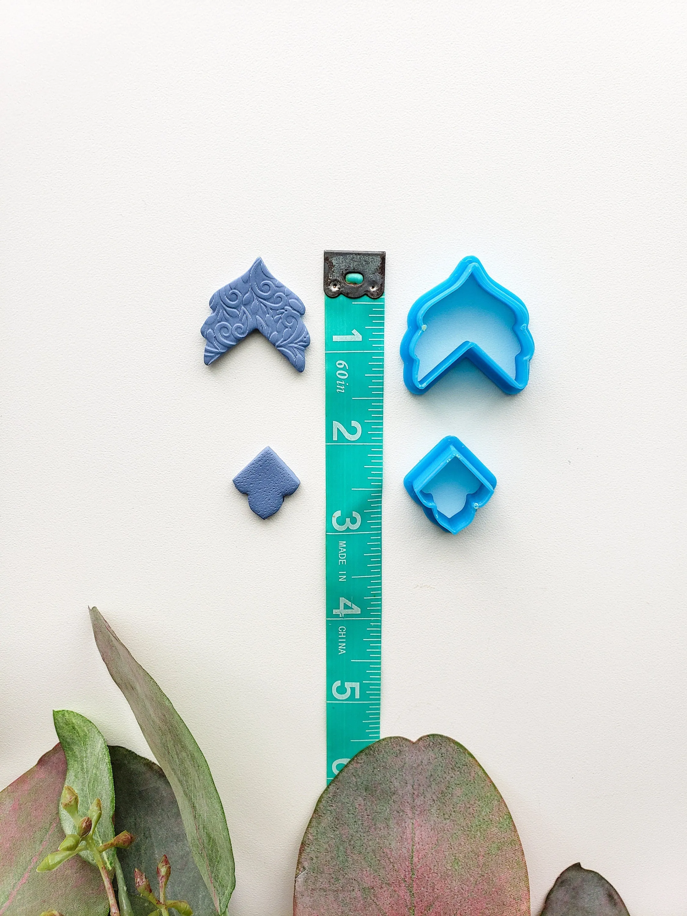 Foliage Dangle | Floral Clay Cutter
