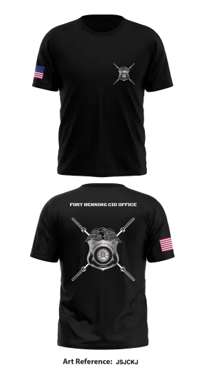 Fort Benning CID Office Store 1 Core Men's SS Performance Tee - JsJcKj