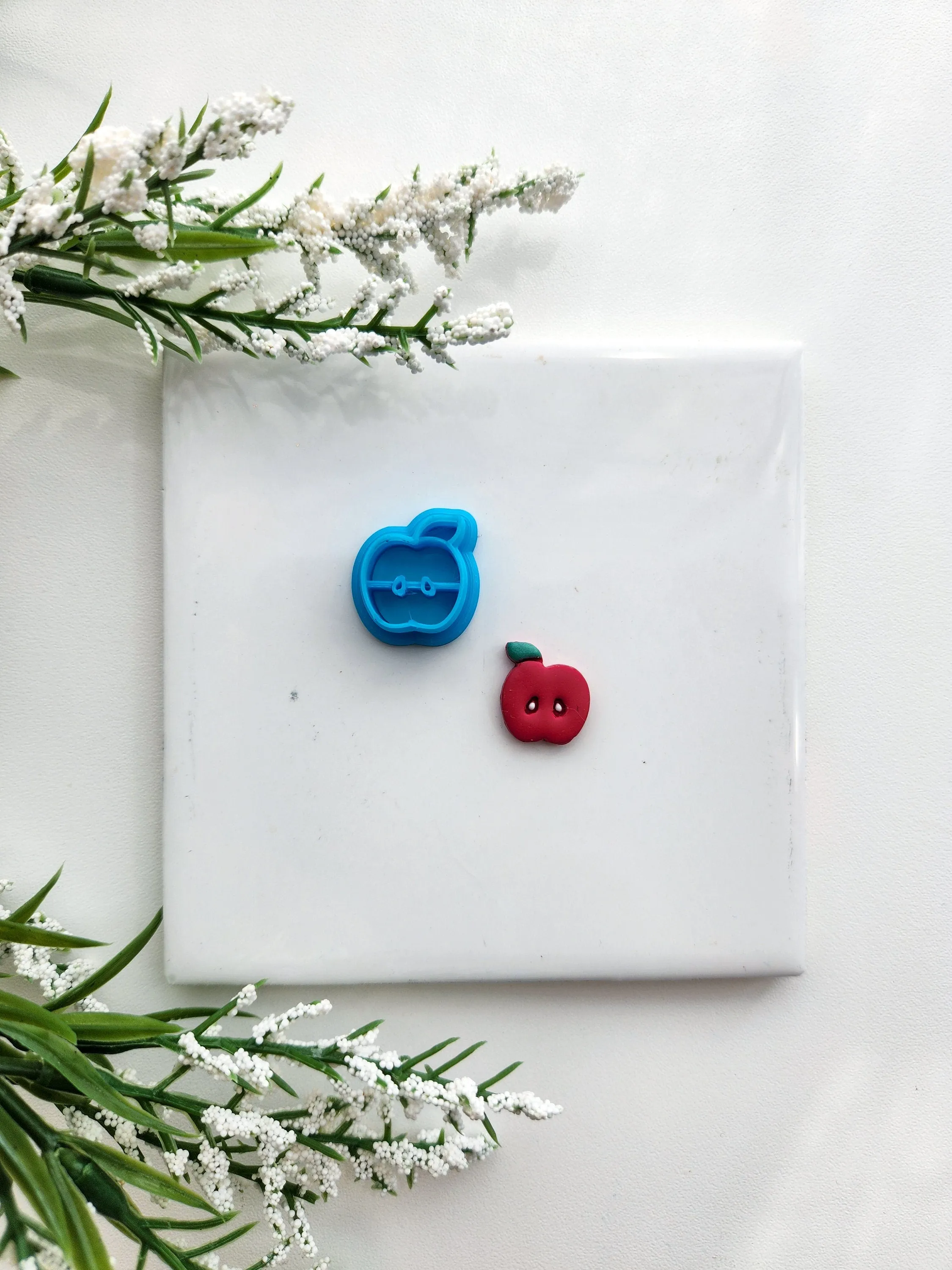 Fruit Snacks Stud Set | Fruit Polymer Clay Cutter