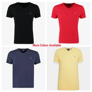 Gant Men's The Original Fitted V-Neck T-Shirt (234104)