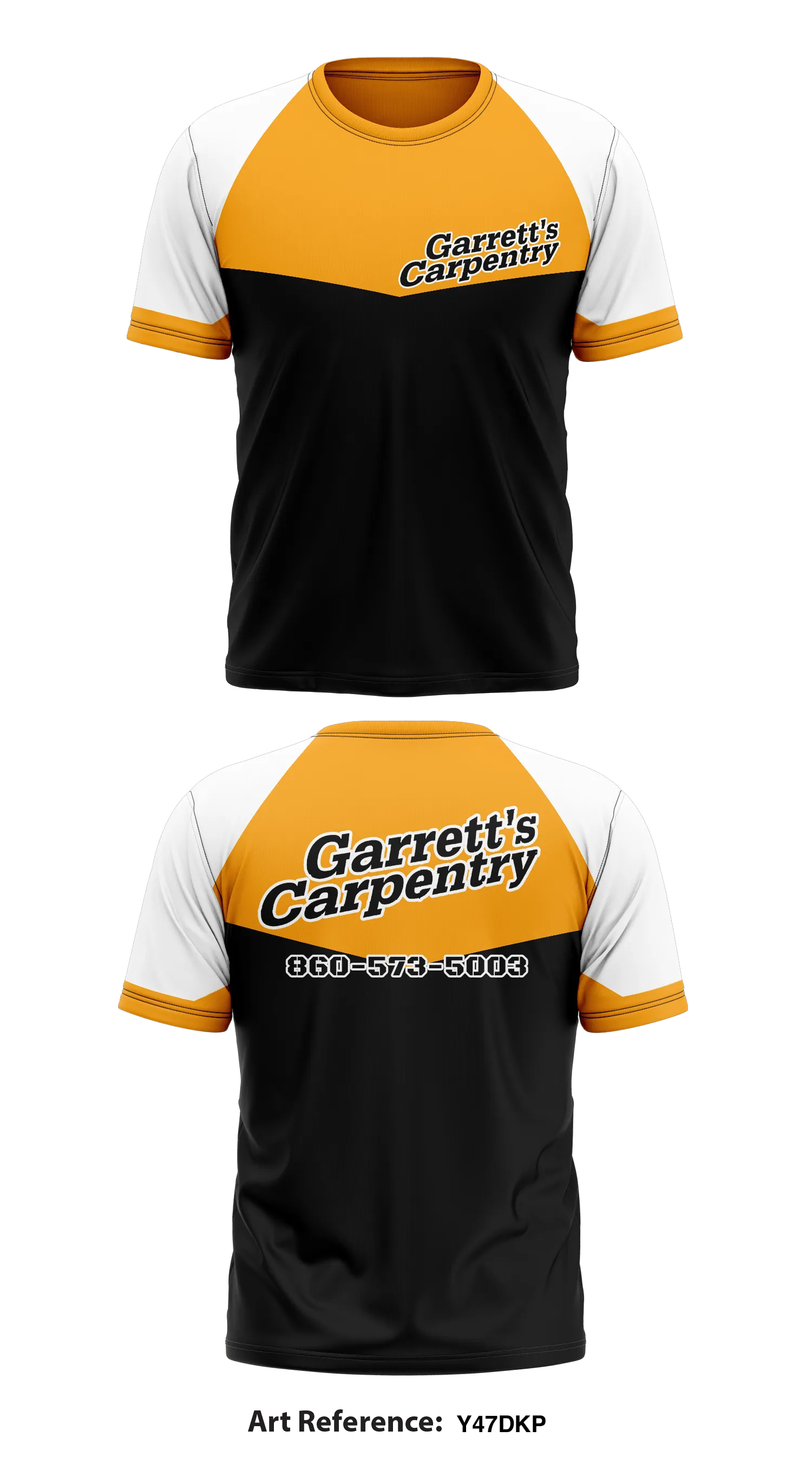 Garrett's Carpentry Store 1 Core Men's SS Performance Tee - Y47DKP