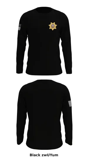 Geary County Sheriffs Office Store 1 Core Men's LS Performance Tee - zwUYum