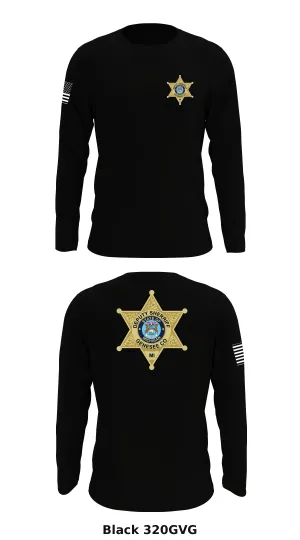 Genesee County Sheriffs office Store 1 Core Men's LS Performance Tee - 320GVG