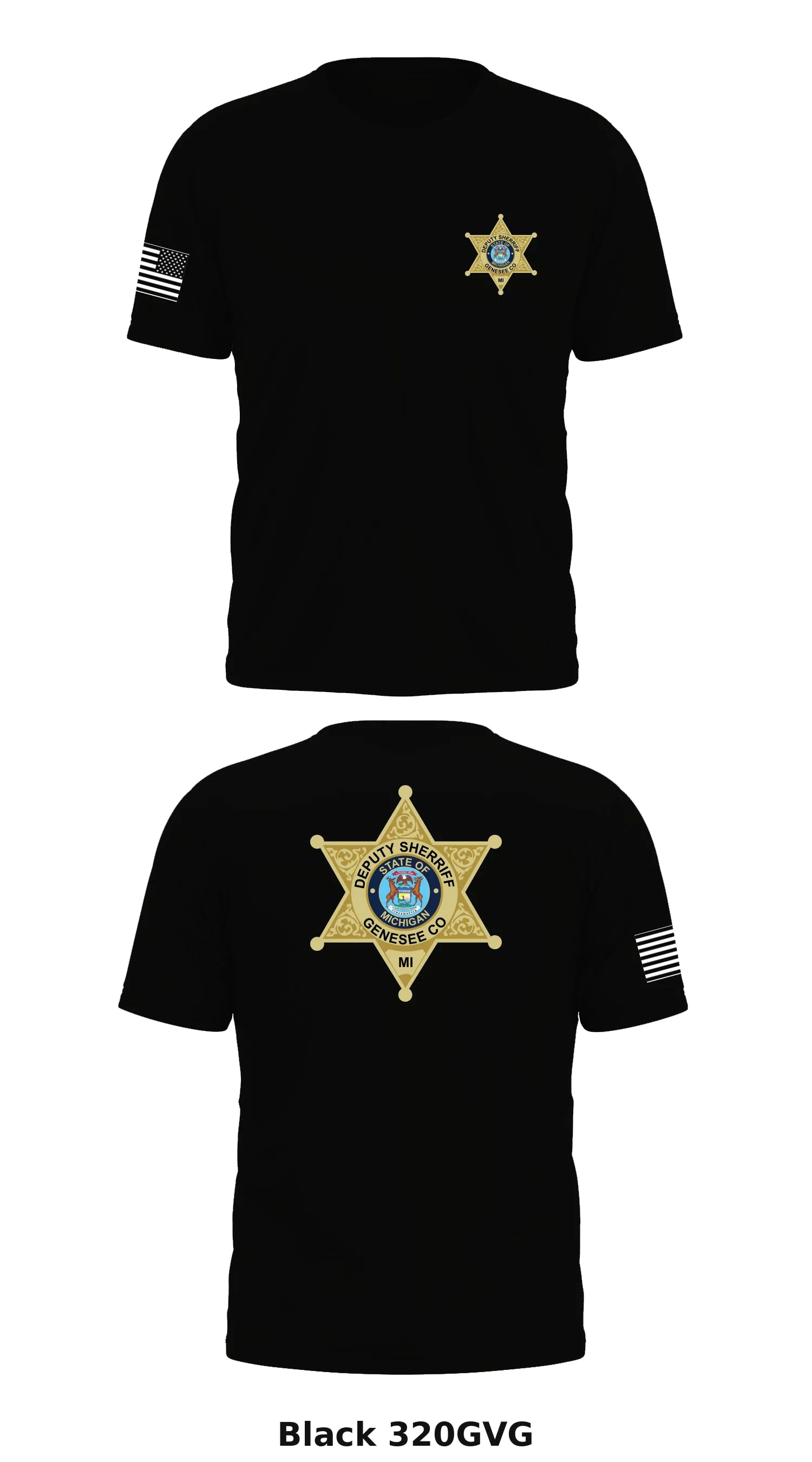 Genesee County Sheriffs office Store 1 Core Men's SS Performance Tee - 320GVG
