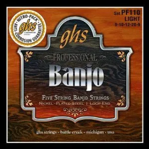 GHS 5-String Banjo Strings - Light PF110