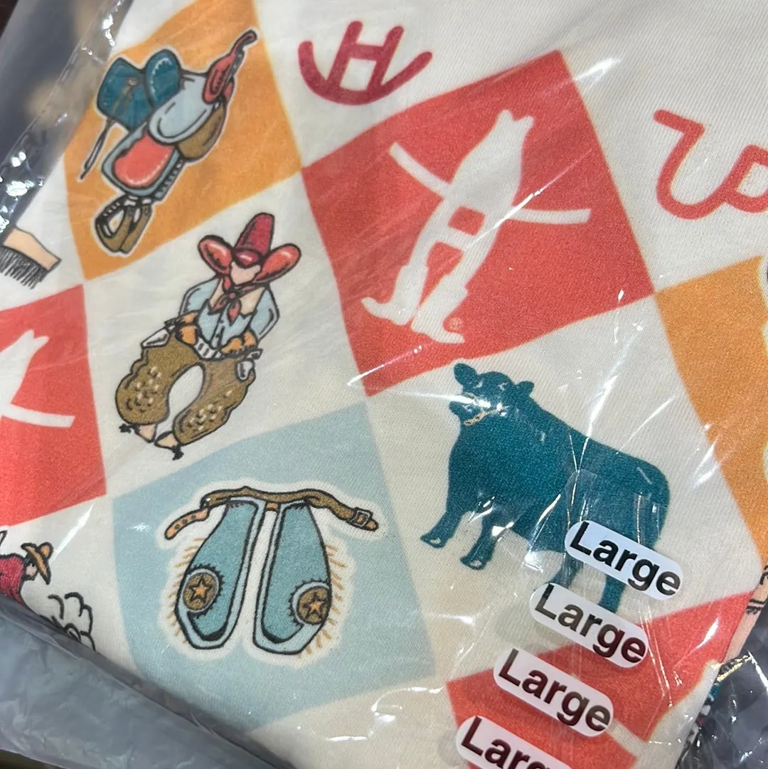Giddy Up Howdy H Graphic Tee