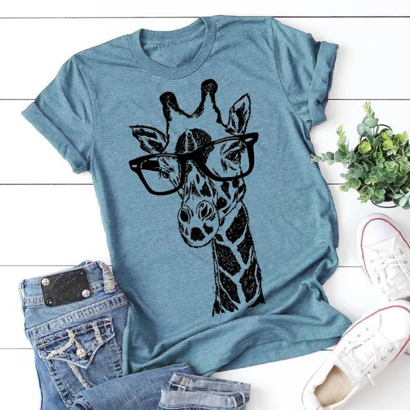 Giraffe Print T-Shirt