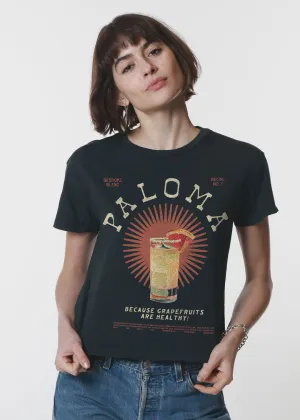 Girl Dangerous Paloma Faded Black Tee
