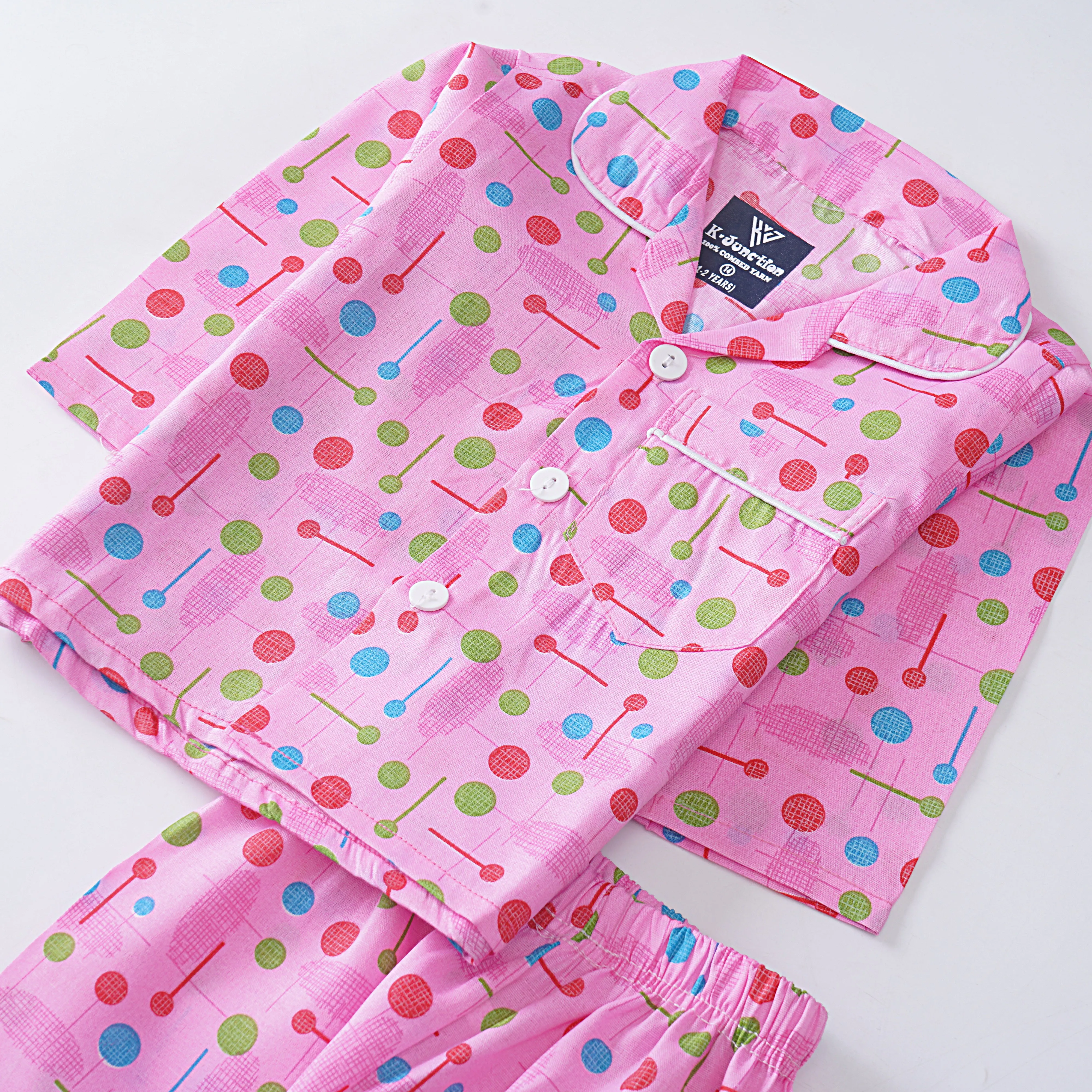 Girls Night Suit Full Sleeves (157)