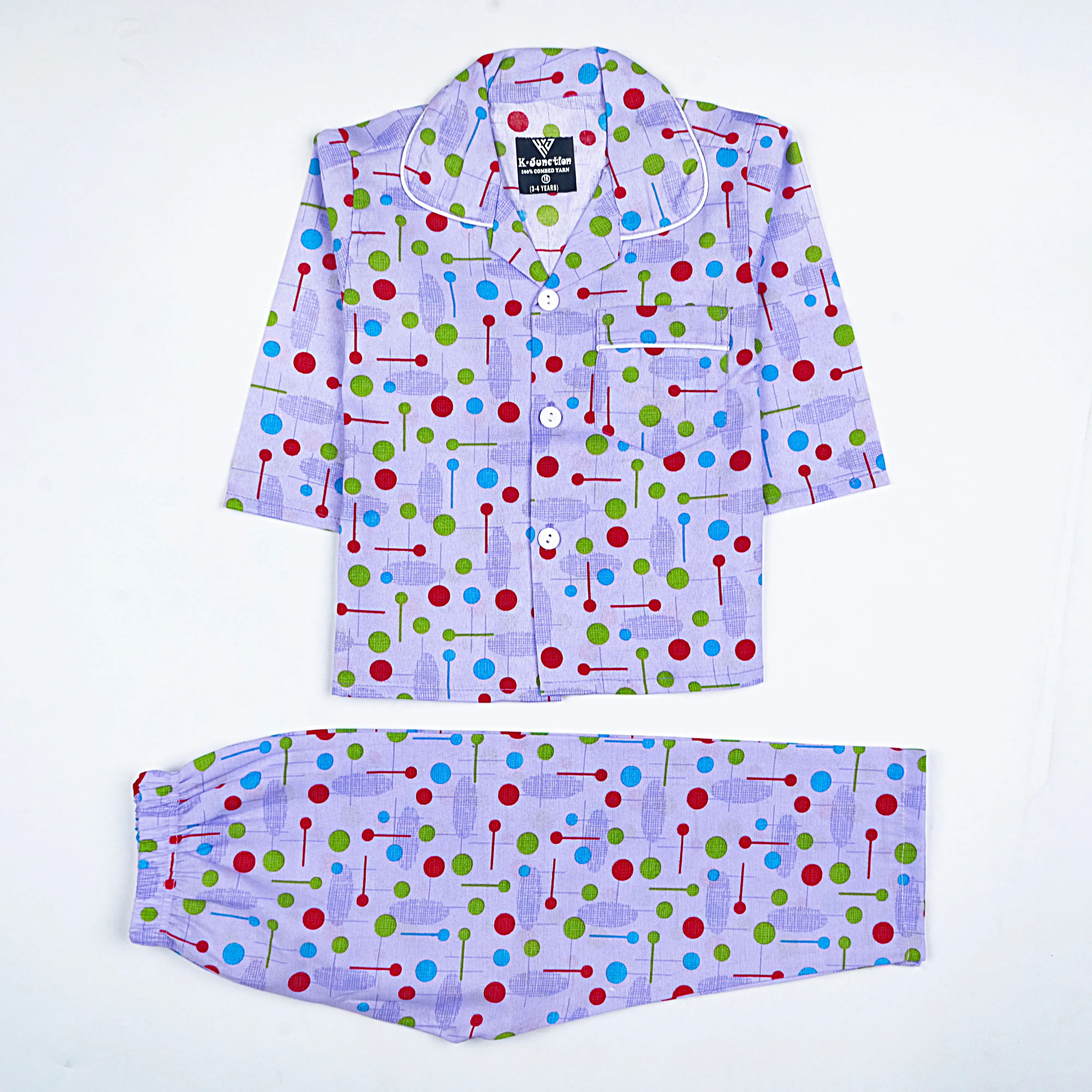 Girls Night Suit Full Sleeves (157)