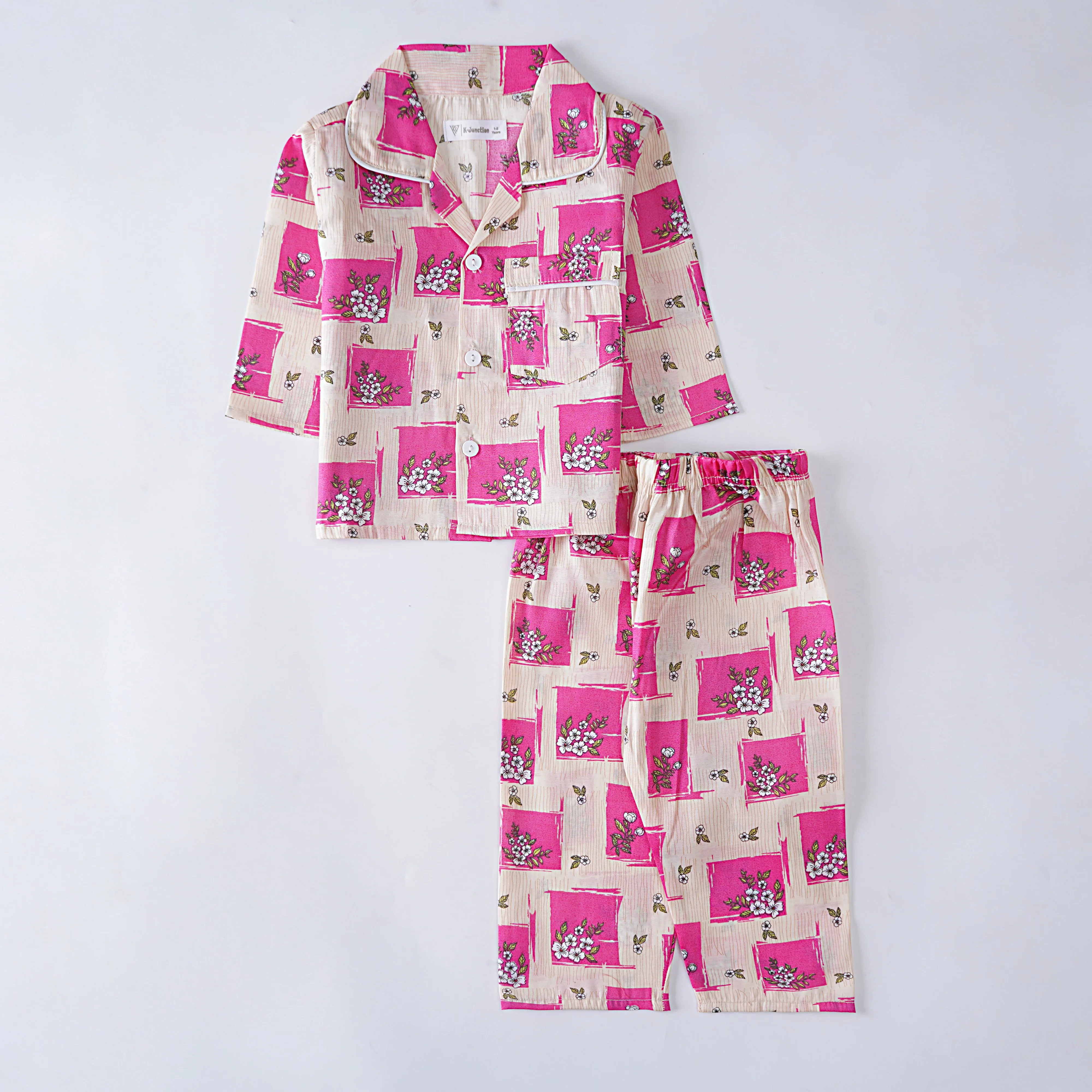 Girls Night Suit Full Sleeves
