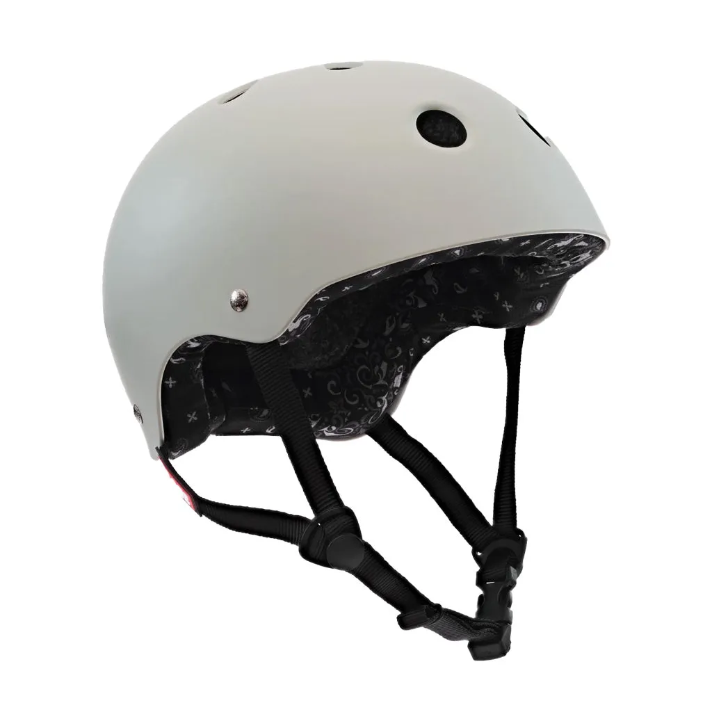 GLOBE GOODSTOCK CERTIFIED HELMETS - MATTE GUNMETAL/BANDANA