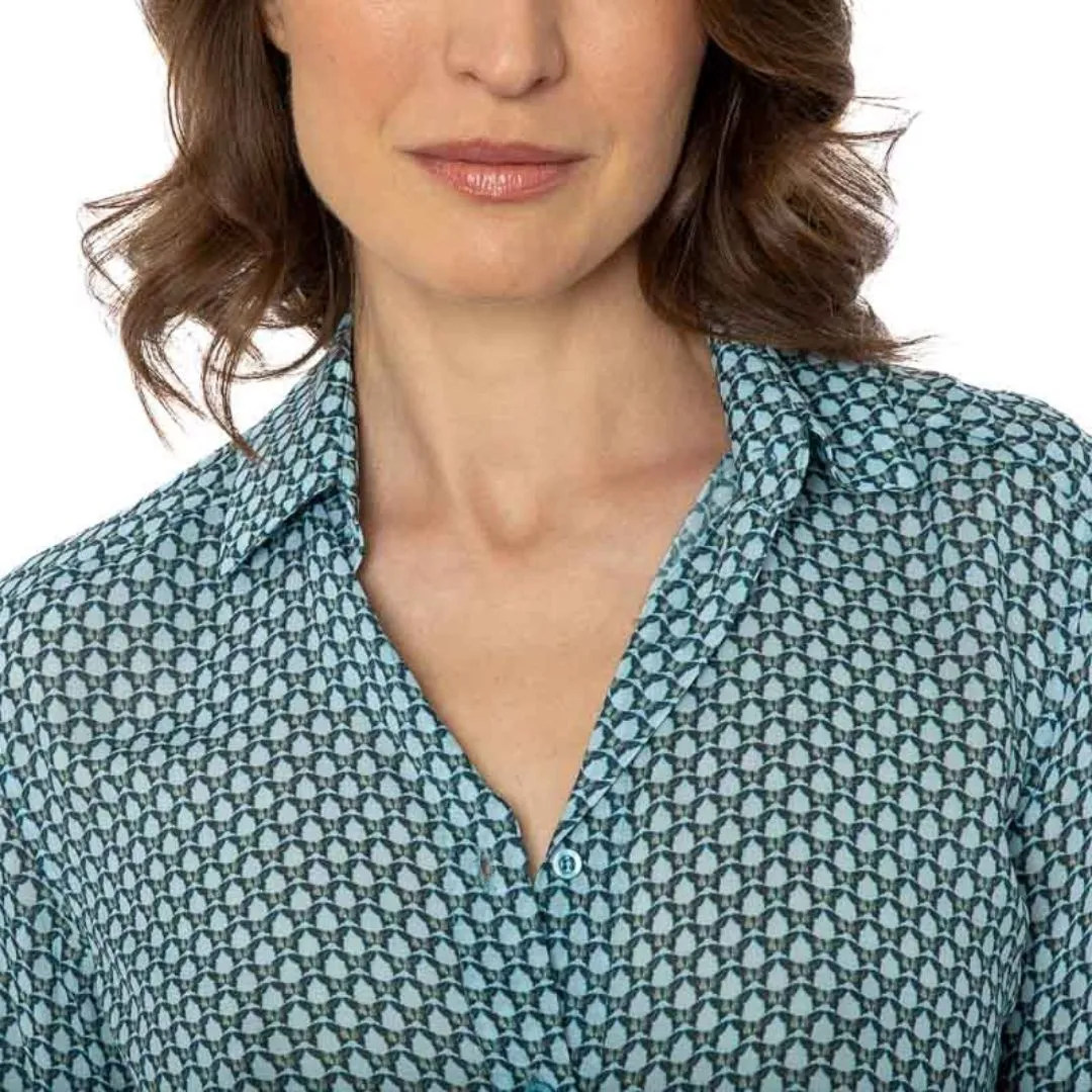 Go-To Shirt - Blue Butterfly