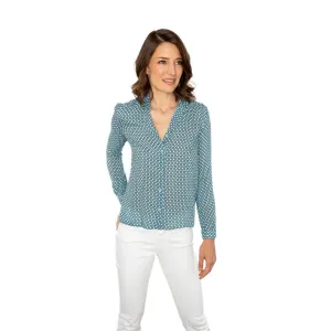 Go-To Shirt - Blue Butterfly
