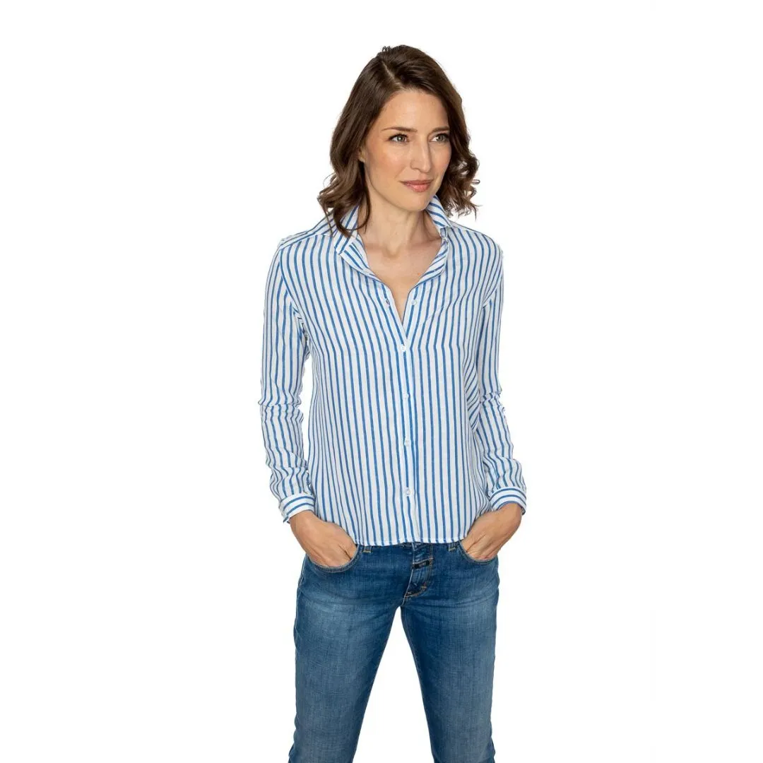 Go-To Shirt - Blue Stripes