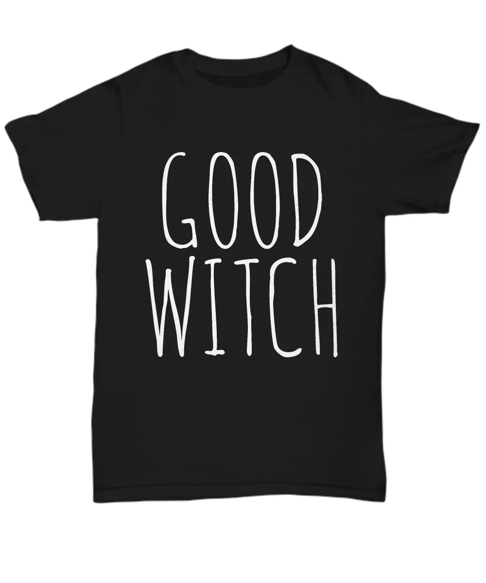 Good Witch Shirt Black Unisex T-Shirt Halloween Gift