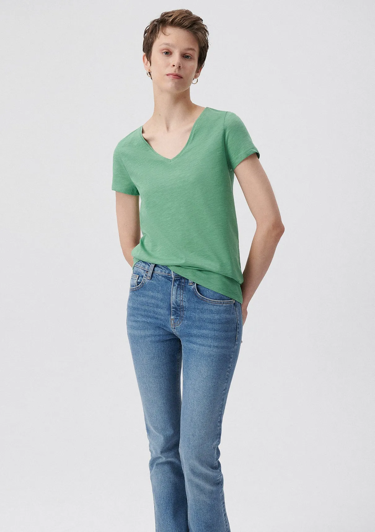 Green Basic T-Shirt