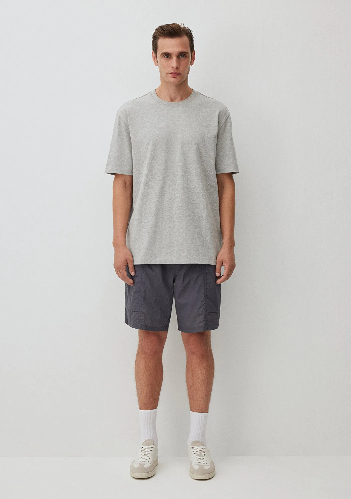 Grey Basic T-Shirt