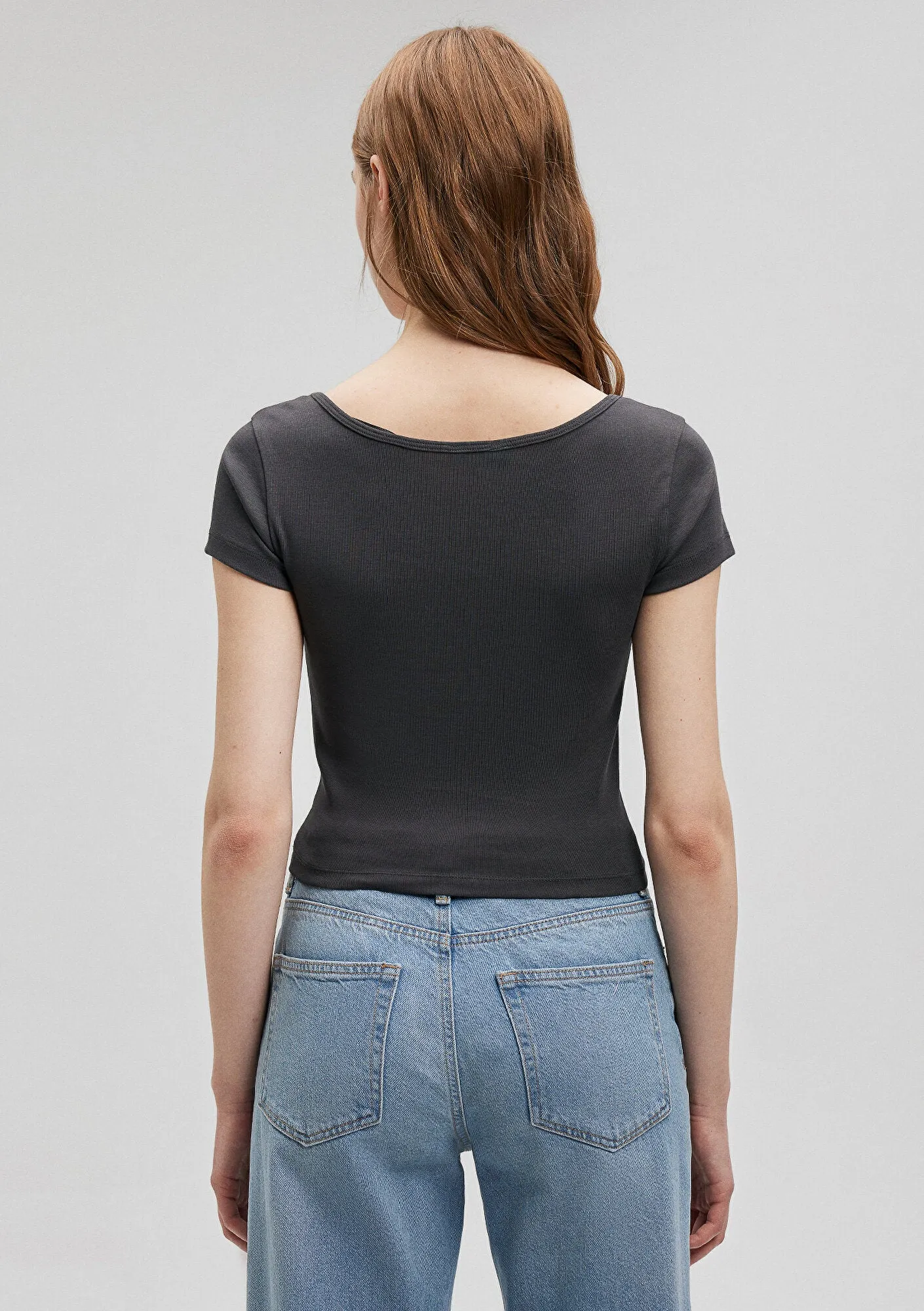 Grey Basic T-Shirt