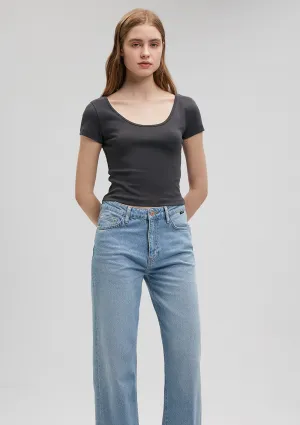 Grey Basic T-Shirt