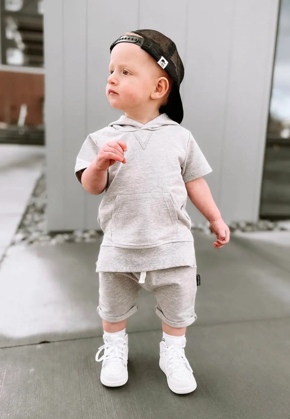HAREM SHORT - GREY