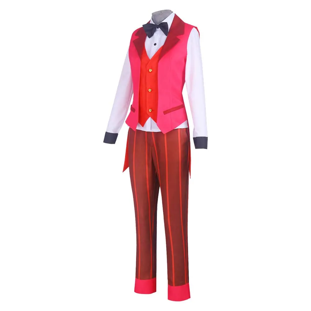 Hazbin Hotel Elizabeth Goetia TV Character Red Suit Cosplay Costume Outfits Halloween Carnival Suit