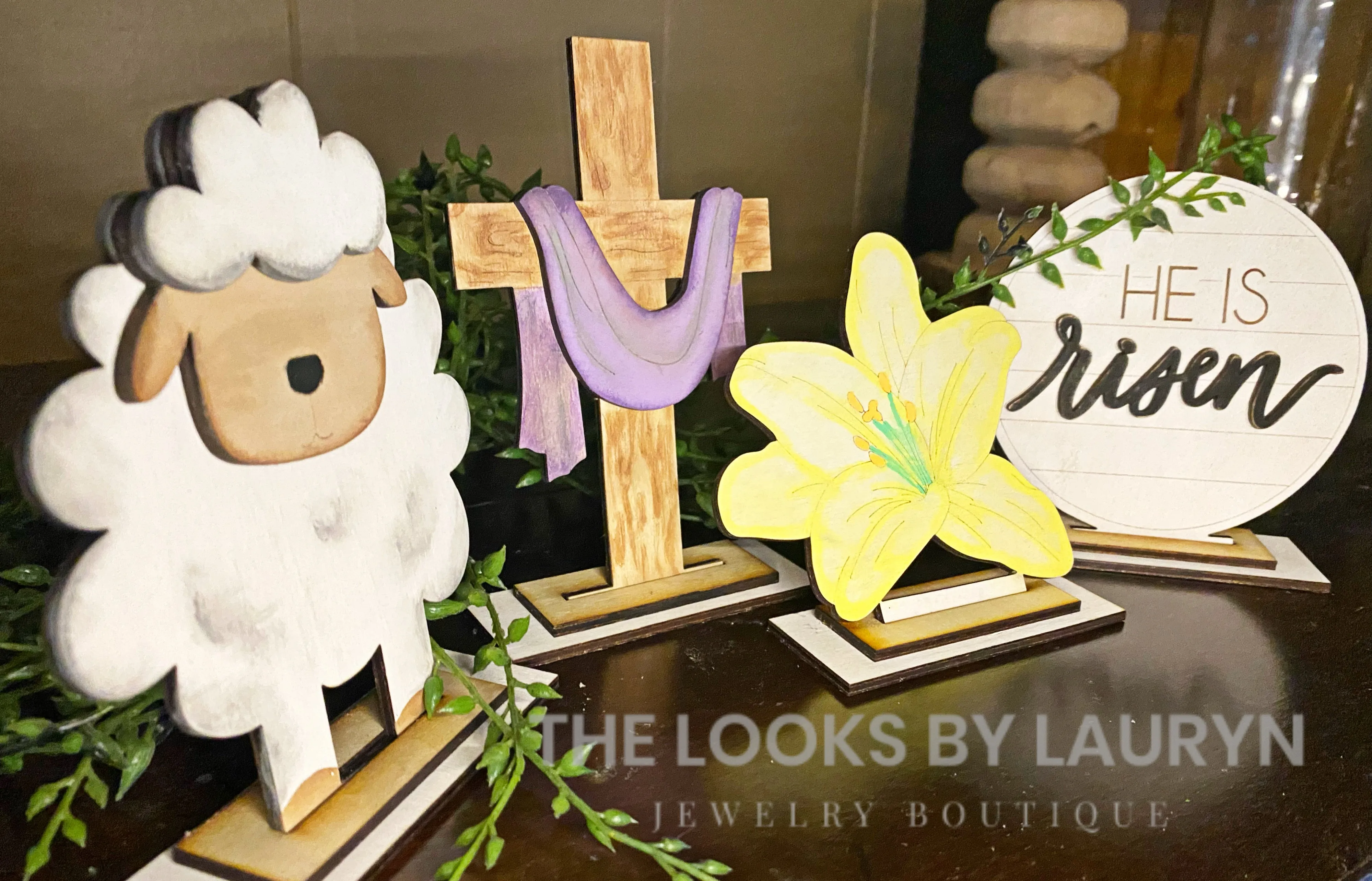 He is Risen Tier Tray Set