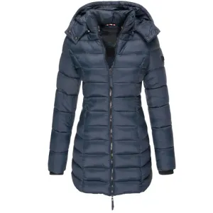 Hooded Elisha Down Zipper Jacket