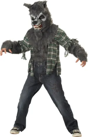 Howling At Moon Child Md 8-10 Child Costume