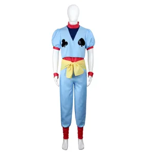 Hunter x Hunter Hisoka Morow Cosplay Costume Blue Outfits Halloween Carnival Suit