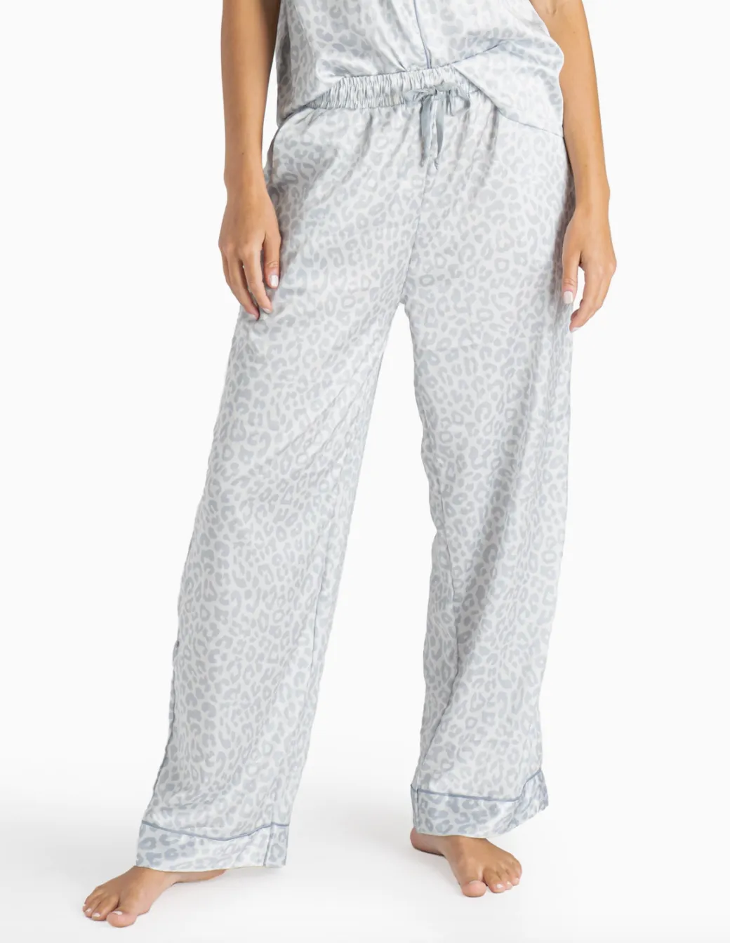 I Love Sleep Satin Pajama Pants