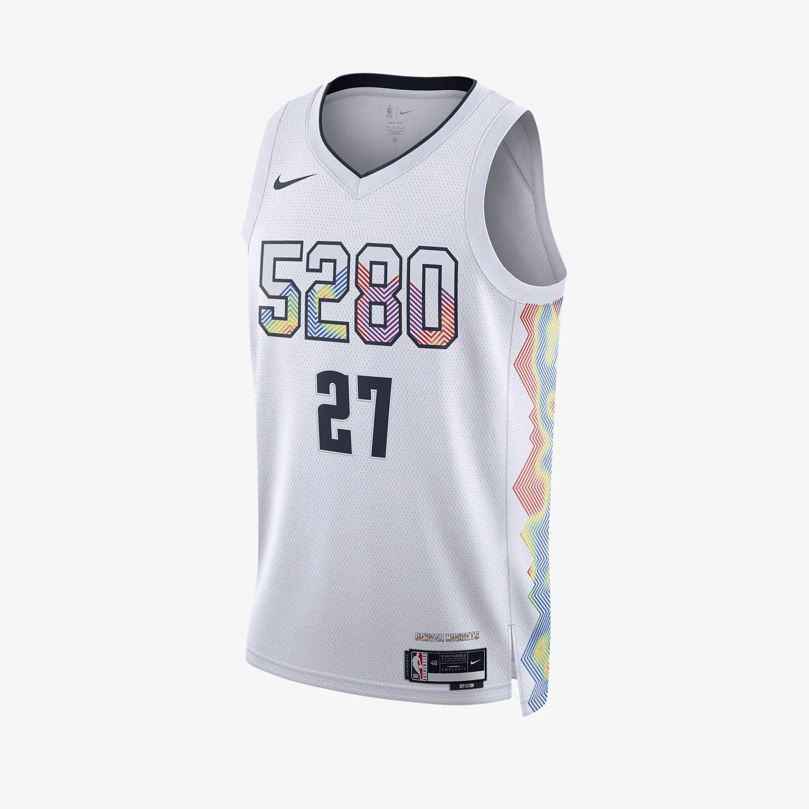 Jamal Murray Denver Nuggets 2024/25 City Edition Swingman Jersey - White