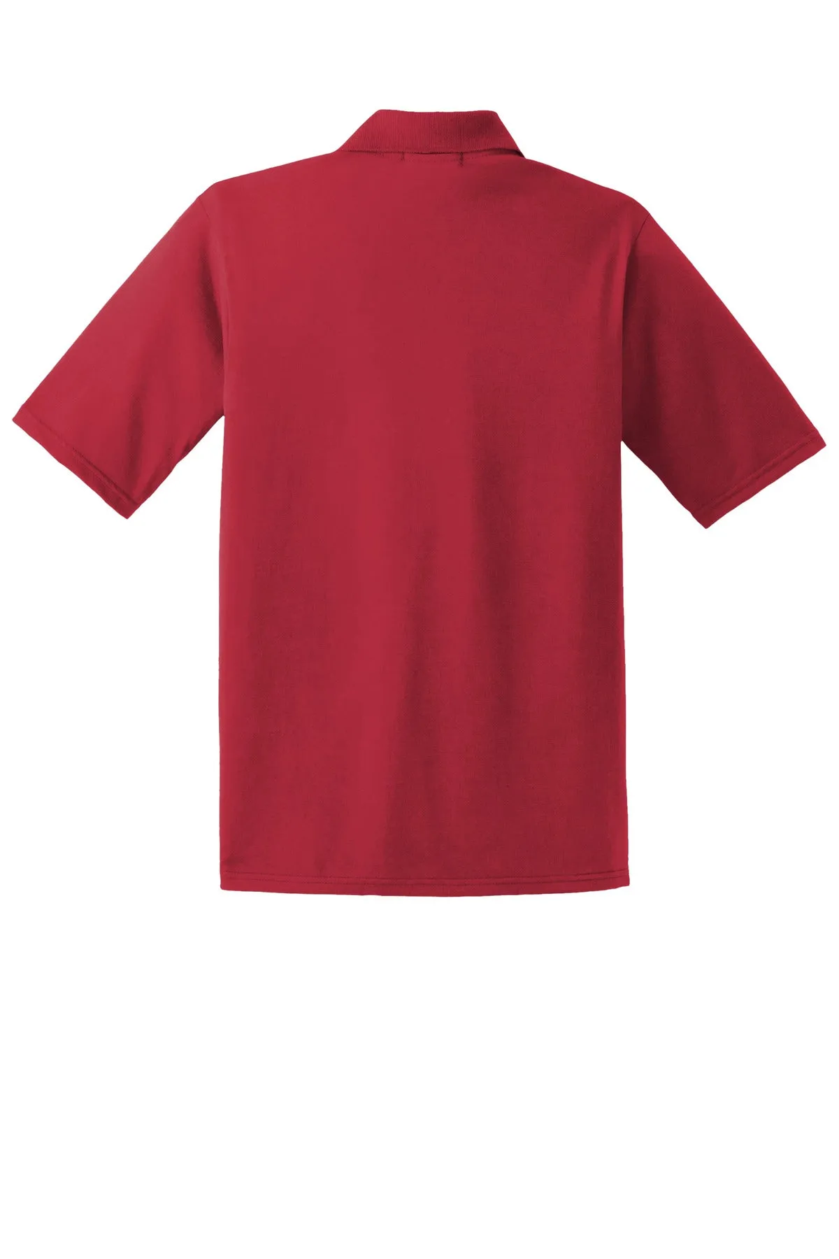 Jerzees Dri-Power Pocket Sport Shirt. 436MP True Red