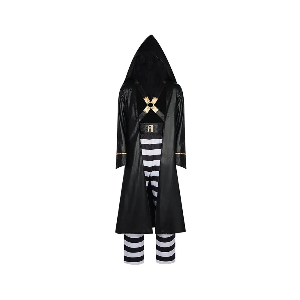 JoJo No Kimyou Na Bouken Part 5: Ougon No Kaze Nero Risotto Cosplay Costume Outfits Halloween Carnival Suit